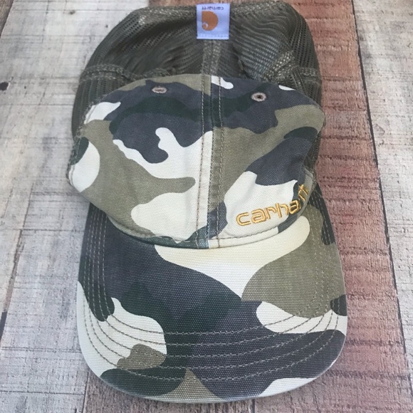 Carhartt Accessories Vintage Camo Carhartt Hat Poshmark